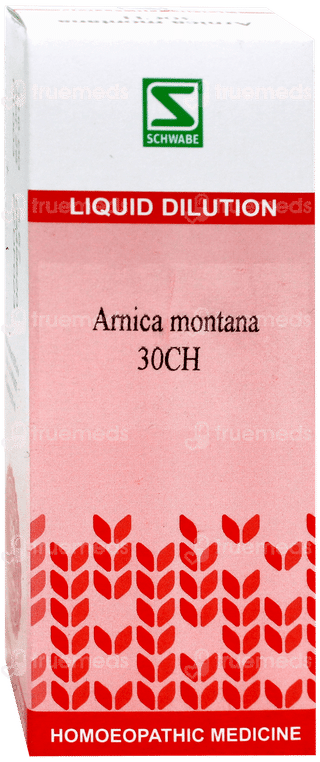 Dr Willmar Schwabe Arnica Montana 30Ch Dilution 30Ml